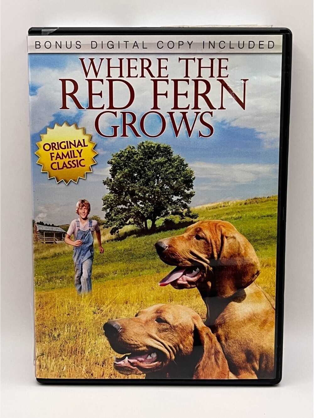 Where The Red Fern Grows DVD James Whitmore 1974 Film, 2010 Release Drama